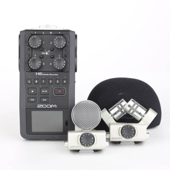 Zoom H6 Six-Track Portable Recorder
