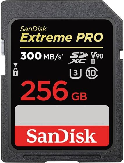 SanDisk 256gb UHS-II SDXC Card