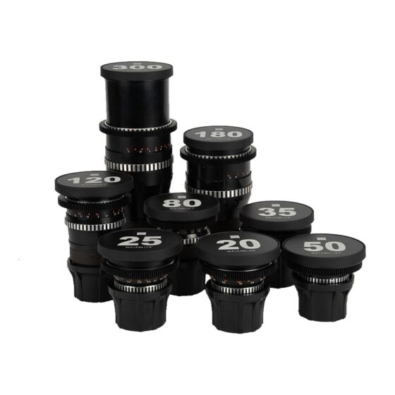 Zeiss Jena 8-Lens Set - PL Mount, Cine Modded